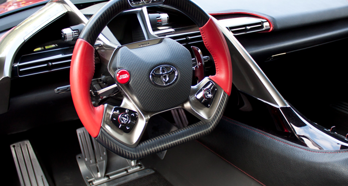 Toyota Supra FT1 Rent Interior